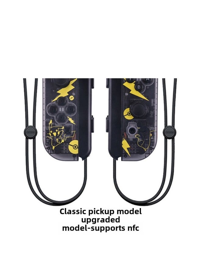 NS Switch Left And Right Handle Joycon Handle Switch Bluetooth Handle With NFC Wake-up Hand Rope-Product Color:Lightning Pikachu Upgrade Support NFC  - Image 1