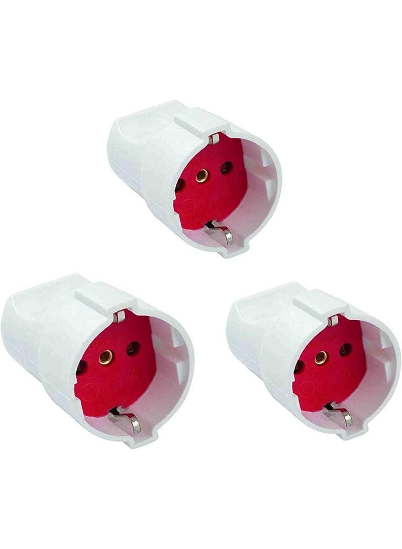 3 Turkish 16 Amp Load Sockets, 3-Piece Heavy Duty Socket from EgyWolf