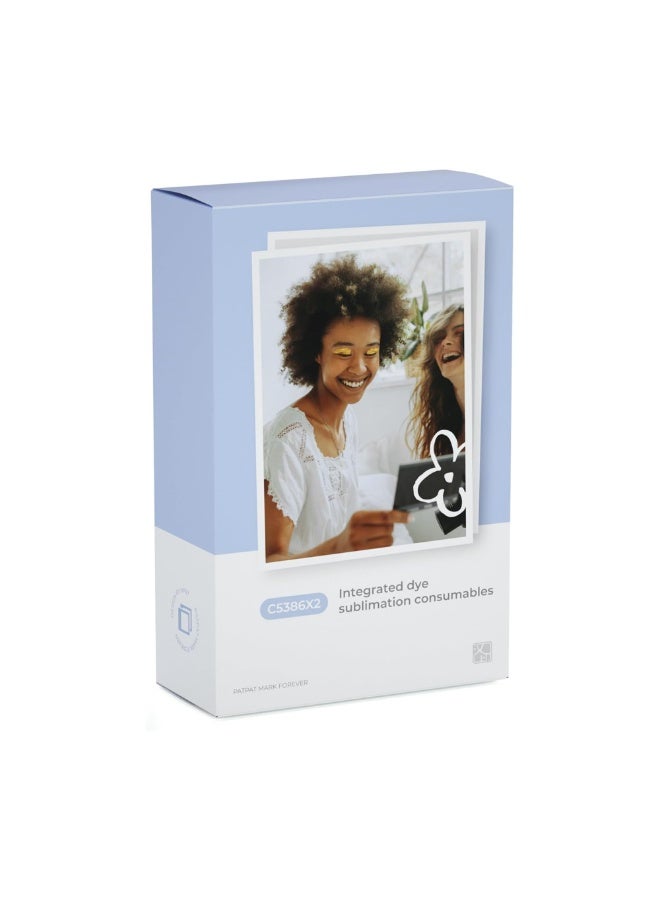 HPRT Thermal Sublimation Photo Printing Sheets for HPRT Z3 Instant Print Camera – 20 Sheets, 2 x 3 Inch High-Quality Photo Paper - Image 1