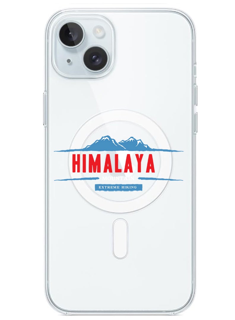 Theodor Magnetic Case for iPhone 15 6.1-inch Compatible with MagSafe Wireless Charging, Shockproof Phone Bumper Cover Himalaya extreme hiking copy - Image 1