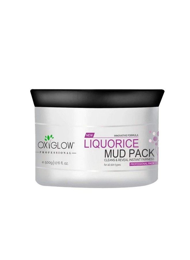 Oxyglow - Herbals Liquorice Mud Pack 500G Pack Of 1 - Image 1