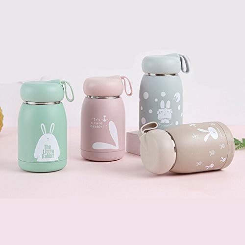 Red-Rubby Red Rubby Cute Kids Bunny Water Bottle - 330 ml Sipper | Rabit Print for Boys & Girls | Return Gift - Image 1