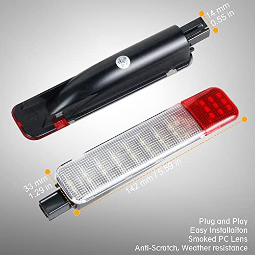 NDRUSH LED Interior Door Light Door Panel Courtesy Warning Light Lamp Assembly Compatible with 1999-2006 Silverado/Sierra 1500 2001-2006 3500 2500 HD 1999-2006 Yukon 1995-1999 C1500 C2500 C3500 - Image 5
