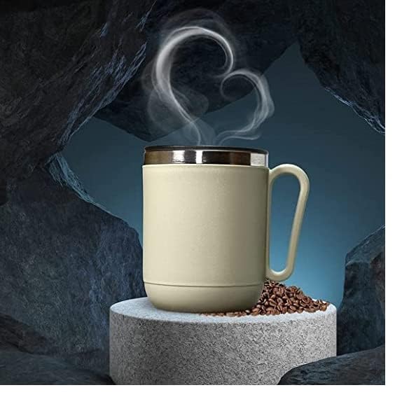 ONSUR Traveler Mug Vaccum Insulated Doubled Wall Stainless Steel Plastic Material Wider Mouth for Easy Sip and Leak Proof Lid for Maintain Hot and Cold Temperature Inside 1pc Multicolor - Image 2