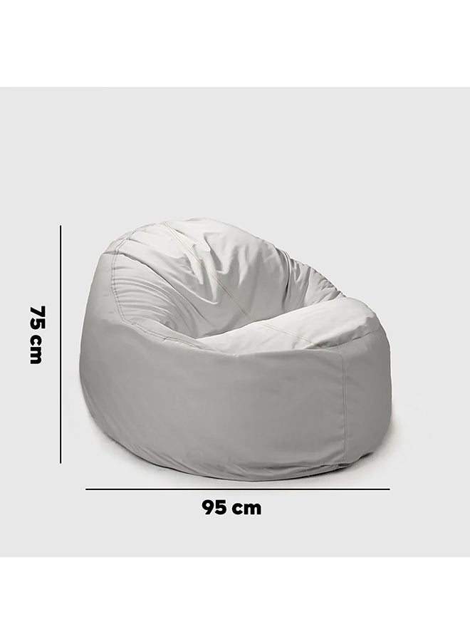 Naguib Selim - Koze Bean Bag 75X95X75 cm-Pebble - Image 1
