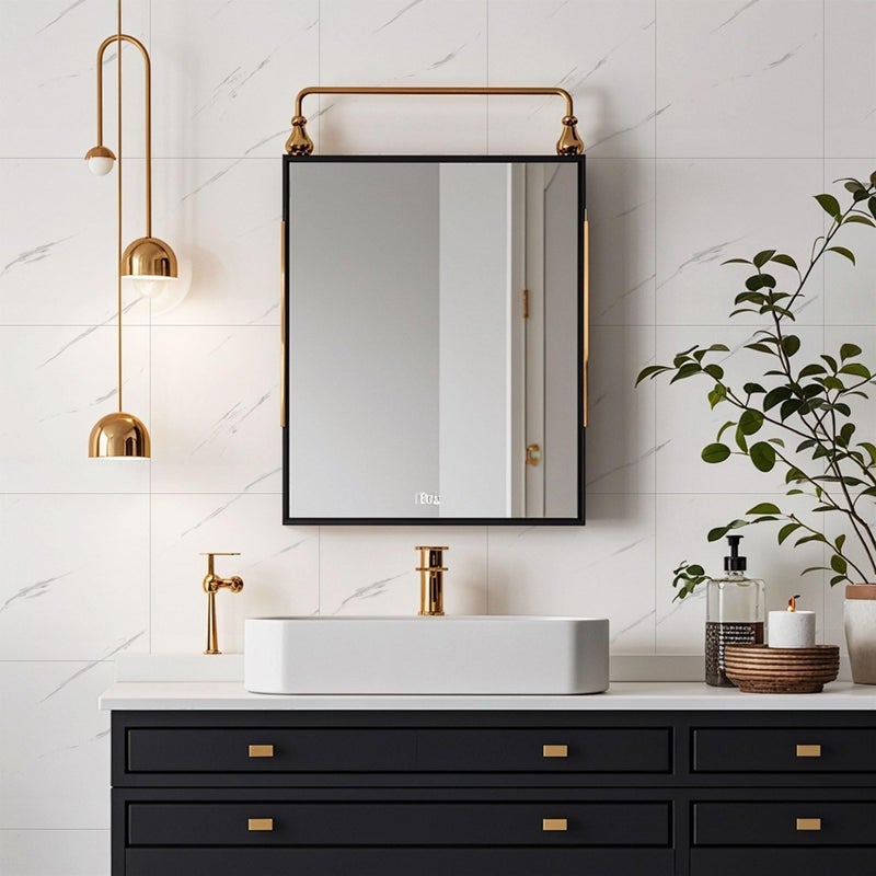 WAPANE Peel and Stick Tile Shower Waterproof Marble Tiles Wall Panels, 11.8"x11.8" Self-Adhesive Backsplash Tile, 10 Pack - Image 3