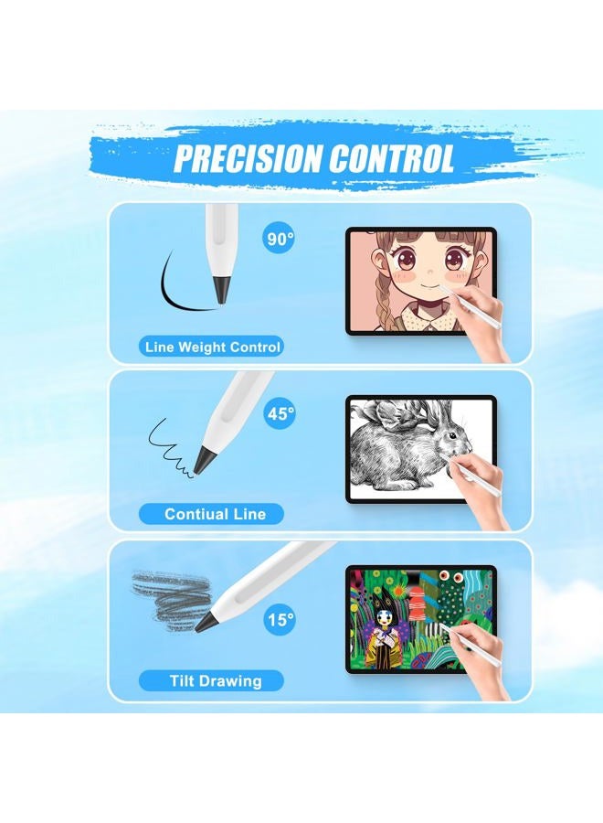 REEYEAR (Pen Like) Pencil Tips fits for Apple 2nd Gen iPad Pro Pencil,0.78mm No Wear Out Fine Point Precise Control Apple Pen Tip,Longer Tips High Strength Material,Black - Image 4