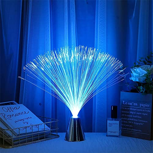 KANDPAND Beautiful Romantic LED Fiber Optic Nightlight Lamp||Color Changing USB Optical Ice - Calming Mood Night Light - Image 3