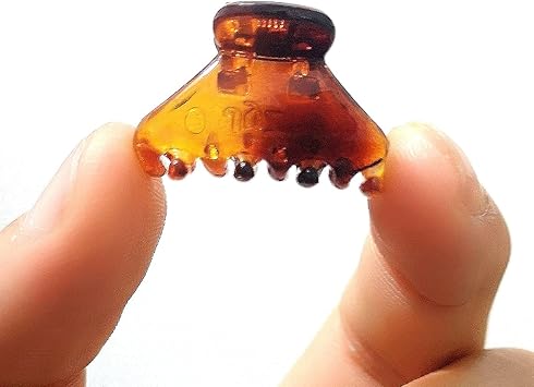 8pcs Set of Hair Claw Clips Clamps Durable Plastic Hair Clips Pins Grips Womens Girls Hair Accessories 4pcs Black and 4pcs Brown 25cm - Image 4