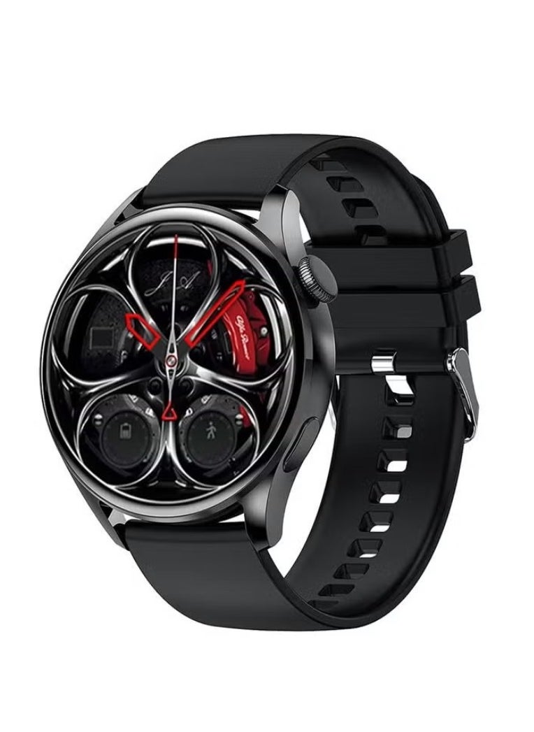 فيسوس Nexus Series 8 R 1.29 "ساعة ذكية مستديرة الوجه مع وضع الرياضة ، 24 ساعة للياقة البدنية ومراقبة معدل ضربات القلب ، عمر بطارية 10 أيام ومقاومة للماء IPX4 