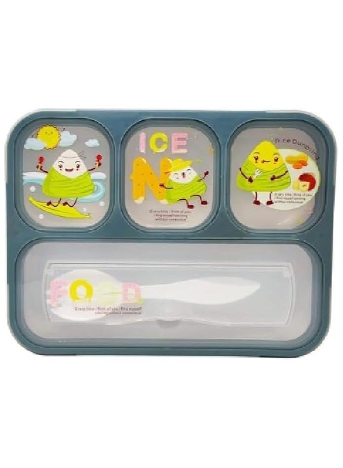 Portal AE Lunch Box Grey -Proof Lunch Box(1 Pieces)  - Image 1