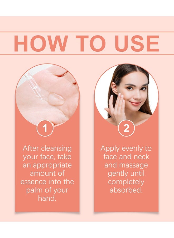 OUHOE - Glutathione White Serum, Intensive Lightening Facial Serum Whitening The Skin Diminish Sunburn And Dark Spots 30ML - Image 1