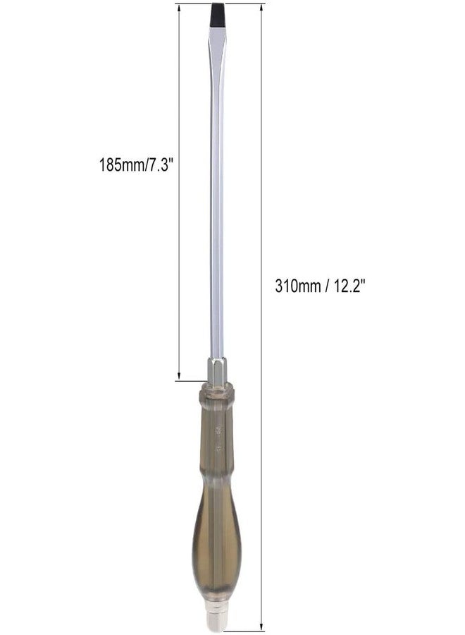 Utoolmart Slotted Impact Screwdriver 8 Inch Keystone Demolition Driver Magnetic 1Pcs - Image 2