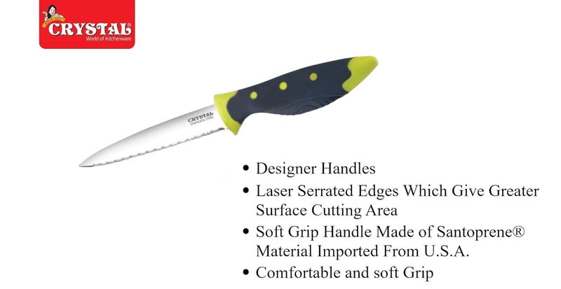 Crystal Stainless Steel Vegetable Knife 2032cm Multicolour - Image 2