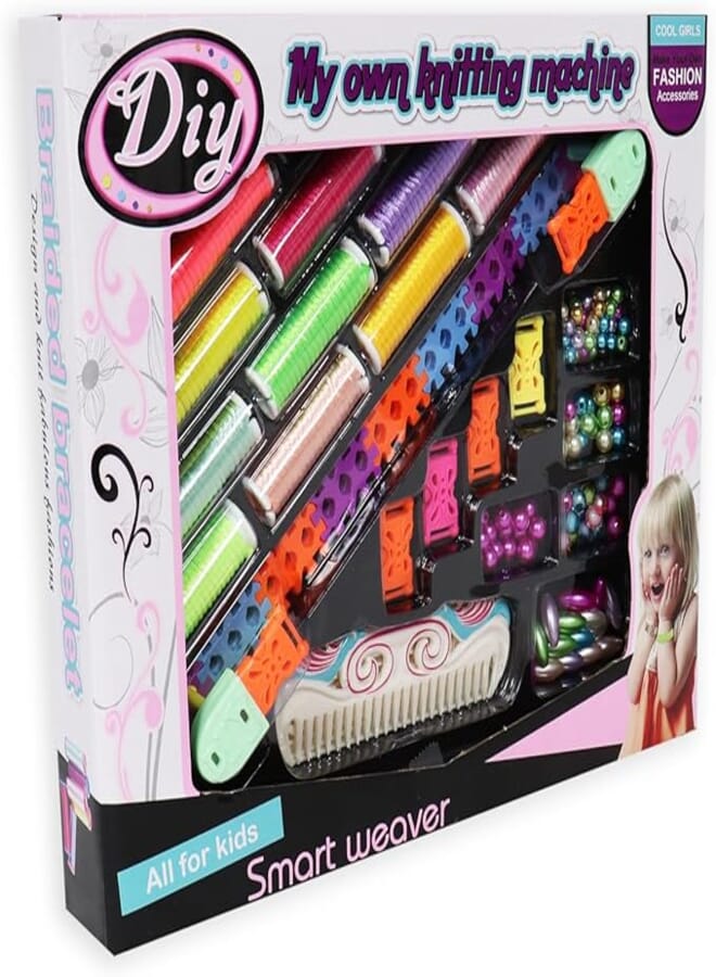 Generic DIY my own knitting machine - bracelets maker - toy for girls , 6+ - 005A