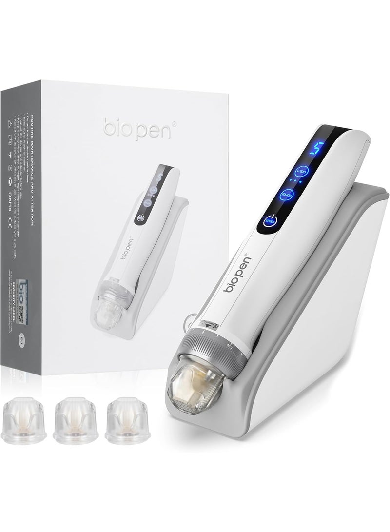 Bio Pen Q2 Professional Microneedling Beauty Device with EMS Electroporation, LED Light Therapy, Serum Infusion System, Rechargeable Skin Care Pen for Home & Beauty Sa - Image 1