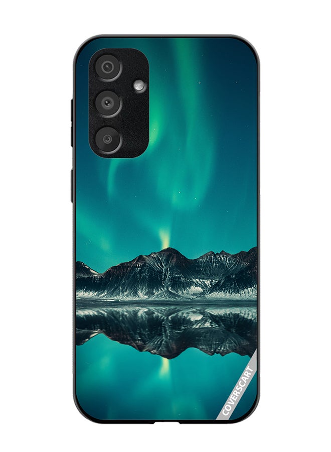 Protective Case Cover For Samsung Galaxy A15 Aurora Design Multicolour