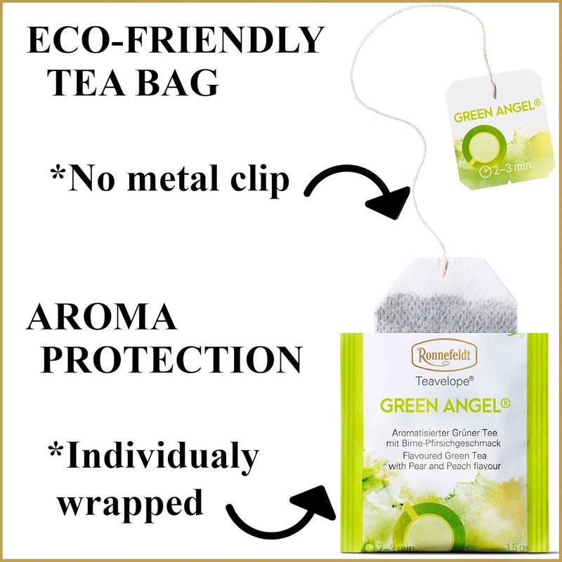 Ronnefeldt Green Angel Flavored Tea - Image 2