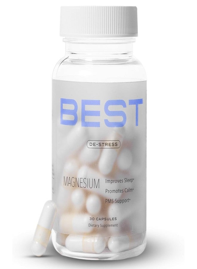Best Supplements BEST Magnesium Glycinate Supplement for Women - High Absorption, Breakthrough for Sleep, Stress - Menopause Symptoms, Magnesium for Women Over 40 - Gentle on Stomach, Non-GMO, Vegan - 30 Day Supply - Image 1