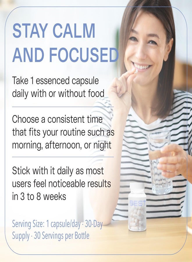 Best Supplements BEST Magnesium Glycinate Supplement for Women - High Absorption, Breakthrough for Sleep, Stress - Menopause Symptoms, Magnesium for Women Over 40 - Gentle on Stomach, Non-GMO, Vegan - 30 Day Supply - Image 4