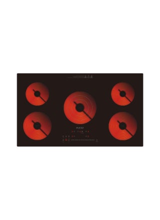 FLEXY 5 Burners Infrared Ceramic Hob – 2000W Each, Overheating & Overflow Protection, Radiation-Free, Auto Shut-Off, Easy-Clean Glass, Universal Pot Compatibility, 2-Year Warranty. - pzsku/Z76FEC39D22DC44CA635DZ/45/1741764562/37f00e28-f443-4cca-aec5-9b32a89dd3e8