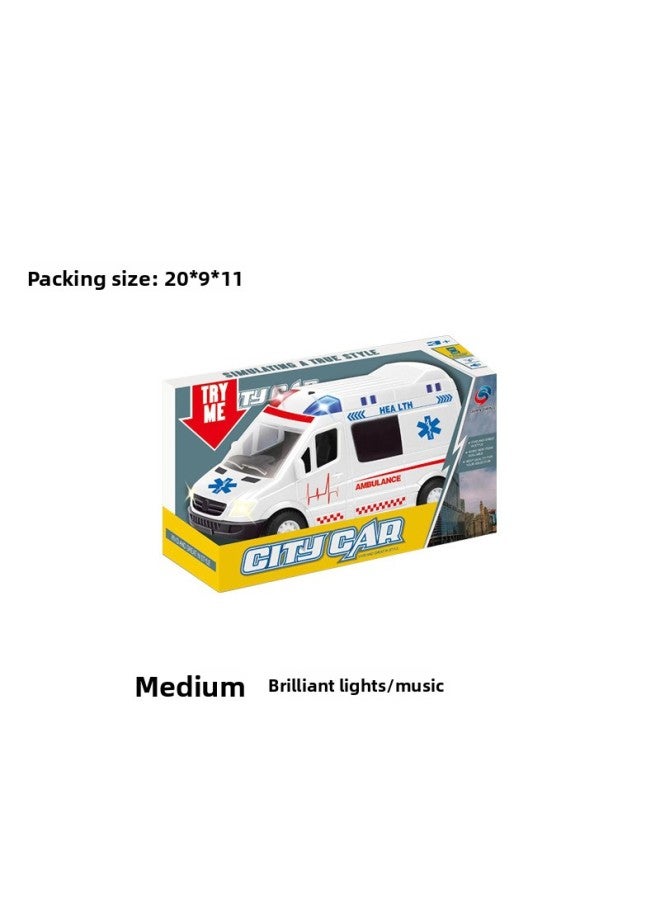 Cross-border New Children's Toy Remote Control Car Ambulance Fire Truck Police Car Electric Toy Car Model Wholesale