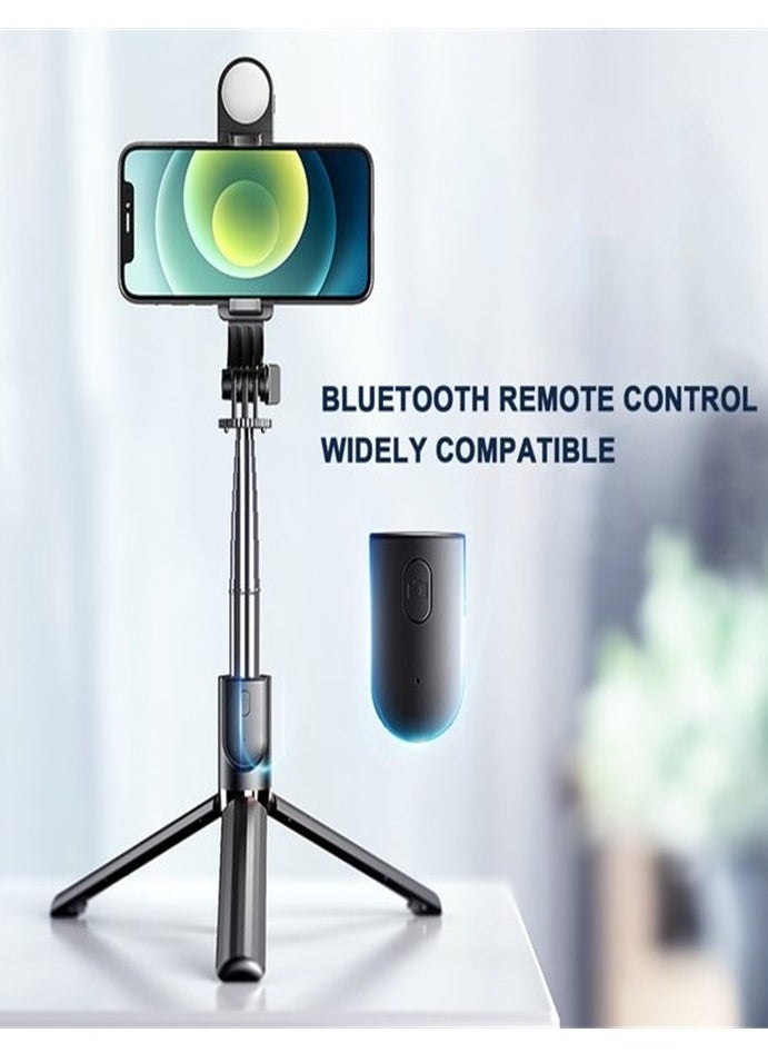 Generic - 4.3 Inch Retractable Selfie Tripod with Bluetooth Remote Control - Image 1