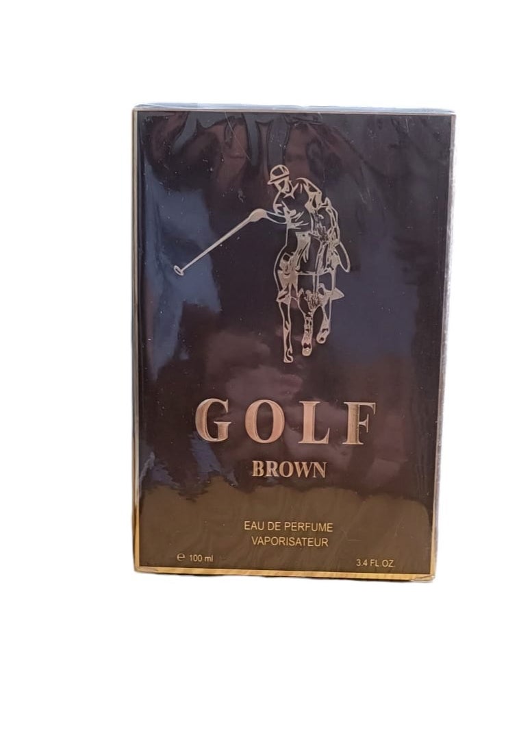 Golf - Golf Brown Eau De Perfume For Men 100ml - Image 1