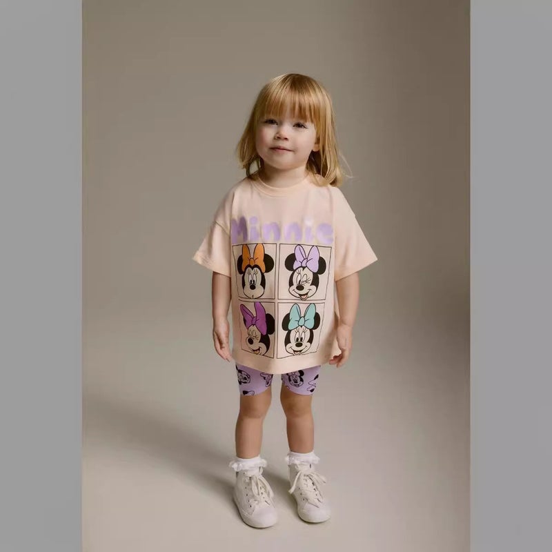 Style Children'S Suit Boys And Girls Cartoon T-Shirt Short Sleeve Shorts Baby Children'S Clothing - Image 4