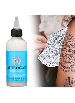 AI Stencil Stuff -Tattoo Setncil Gel,Template Base Paste Semi-permanent Tattoo Transfer Paste Transfer Paste Suitable for Transfer Paper Machine Tattoo Supplies Accessories 30ML  - Image 1