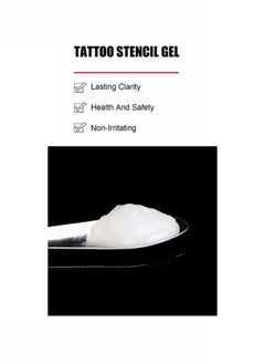 AI Stencil Stuff -Tattoo Setncil Gel,Template Base Paste Semi-permanent Tattoo Transfer Paste Transfer Paste Suitable for Transfer Paper Machine Tattoo Supplies Accessories 30ML  - Image 3