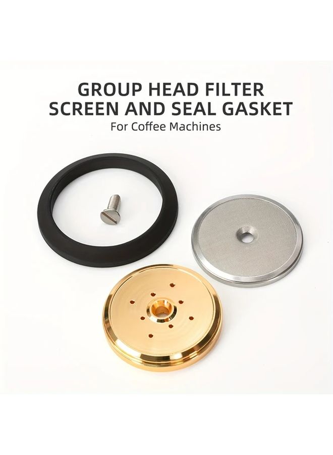 Espresso Machine Group Head Filter Screen And Seal Gasket Set 1 Set - Image 2