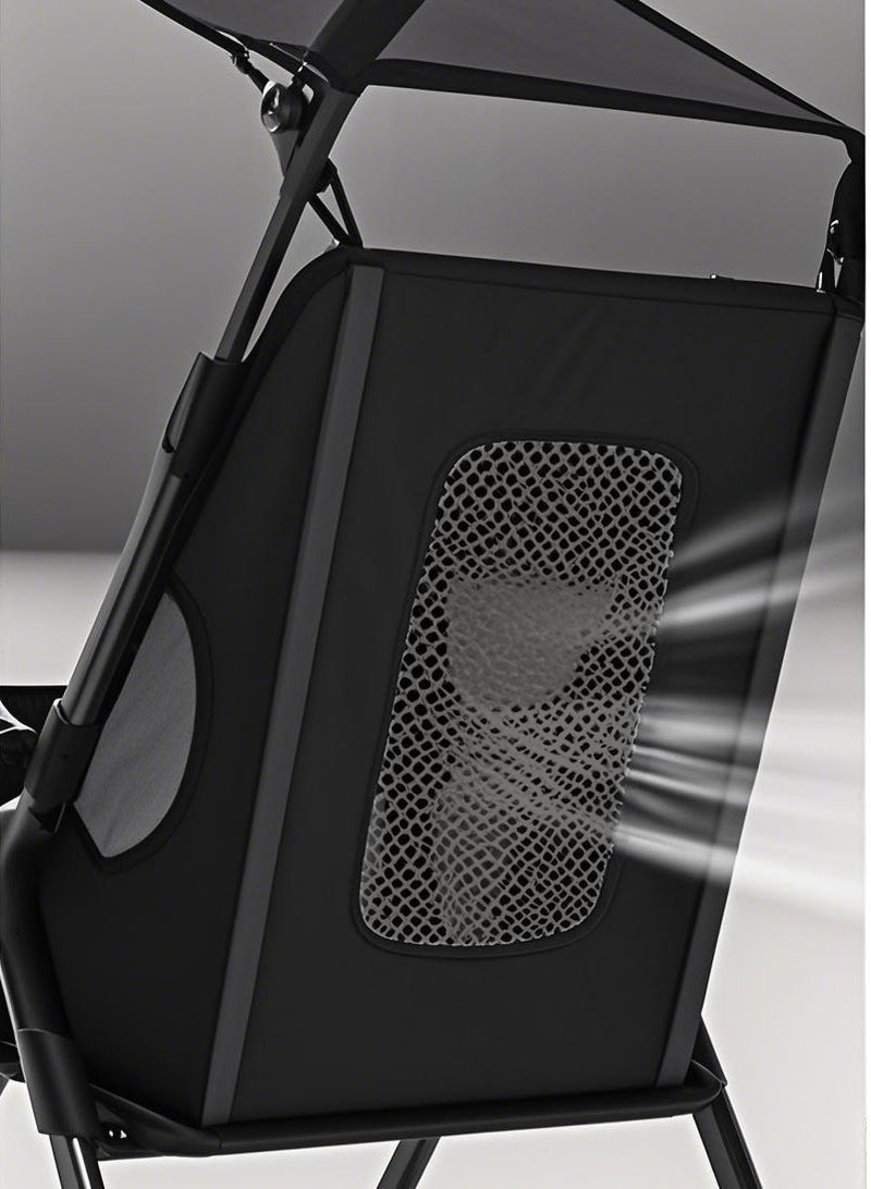 أنا أحب الأطفال عربة طفل ، عربة طفل ، عربة طفل طائرة المدمجة ، عربة طفل مع حزام الأمان ، 1-6-year-old الساحلية عربة طفل ، يد واحدة قابلة للطي(أخضر) - Image 5