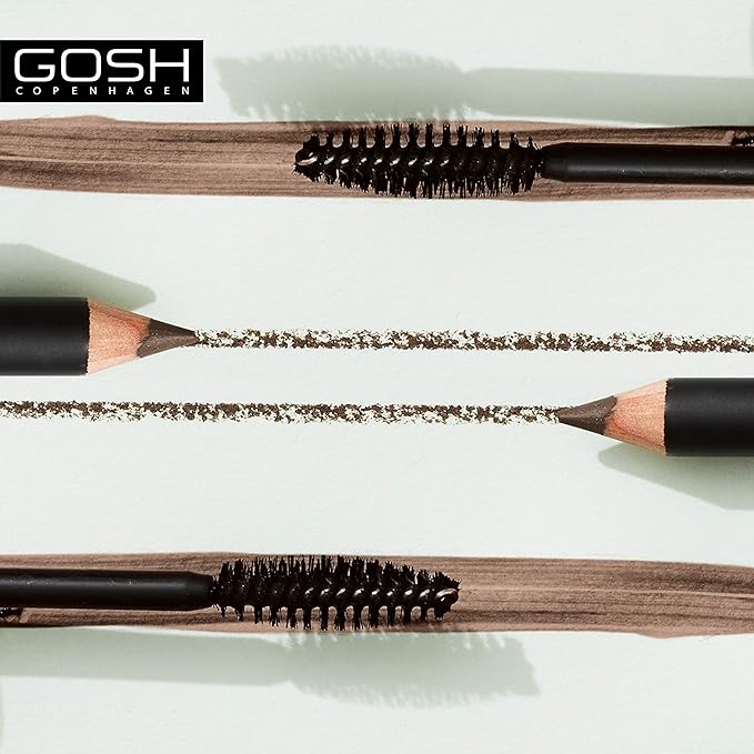 Gosh Eyebrow Pencil 3 Colour Color Dark Brown - Image 4