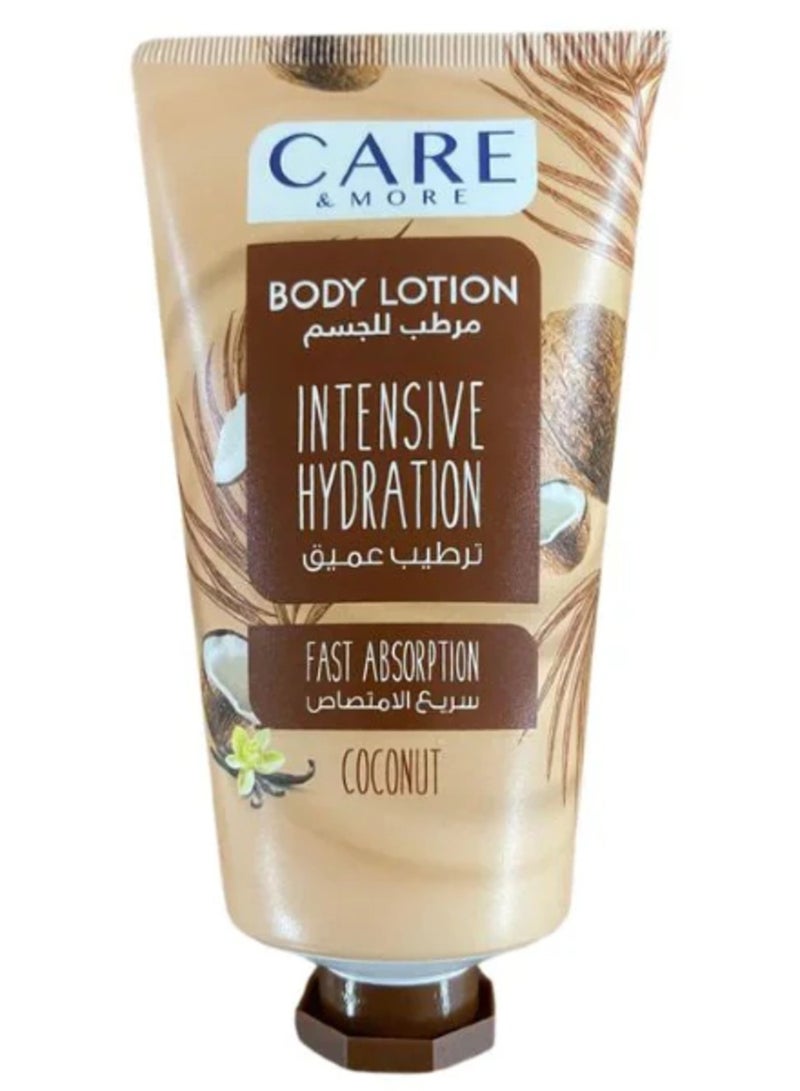 Care & More Body Lotion Intensive Hydration Coconut - 150Ml