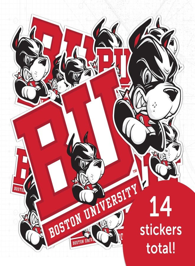 Desert Cactus Boston University Sticker Terriers BU Sticker Vinyl Decals Laptop Water Bottle Car Scrapbook Sheet T1 (Type 1-1) - Image 4