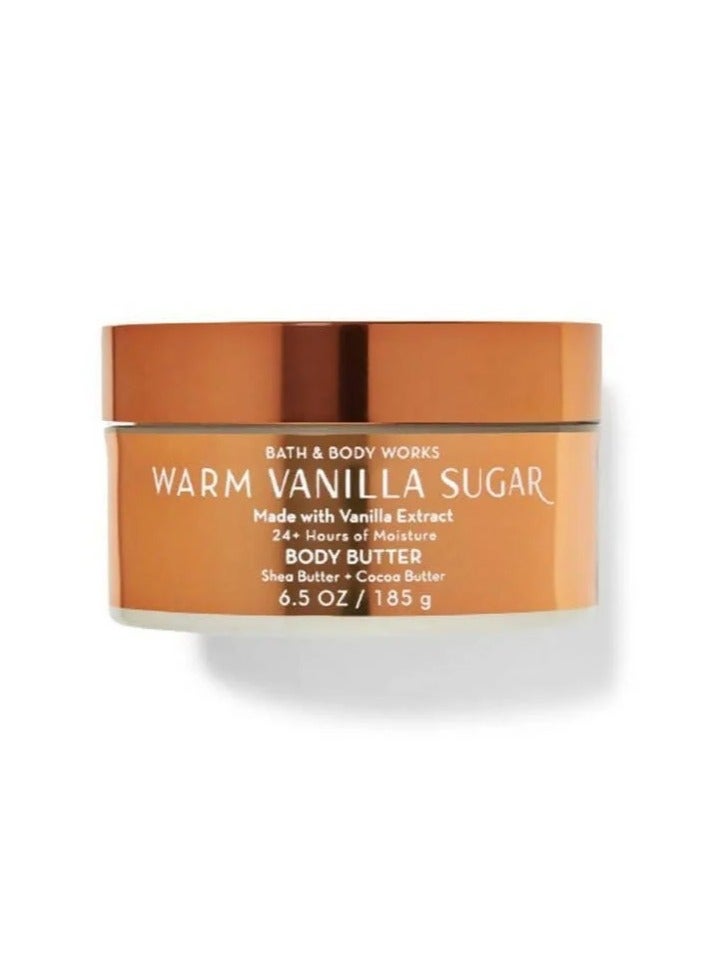 باث آند بودي وركس زبدة جسم وورم فانيلا شوجر من باث اند بودي وركس 185جرام