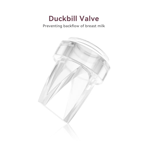 TOVVILD 8PCS Duckbill Valves Compatible with eufy E10 E20 S1 S1 Pro MomMed S21,S32 Breast Pump Replacement Pump Parts Accessories - Image 5