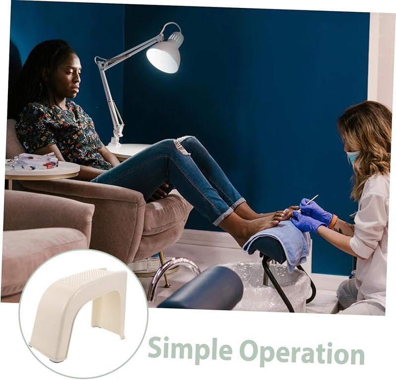 Non Slip Shower Foot Rest Stool For Leg Shaving And Manicure Durable Plastic Bathroom Footrest - Image 4