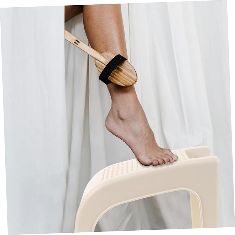 Non Slip Shower Foot Rest Stool For Leg Shaving And Manicure Durable Plastic Bathroom Footrest - Image 5