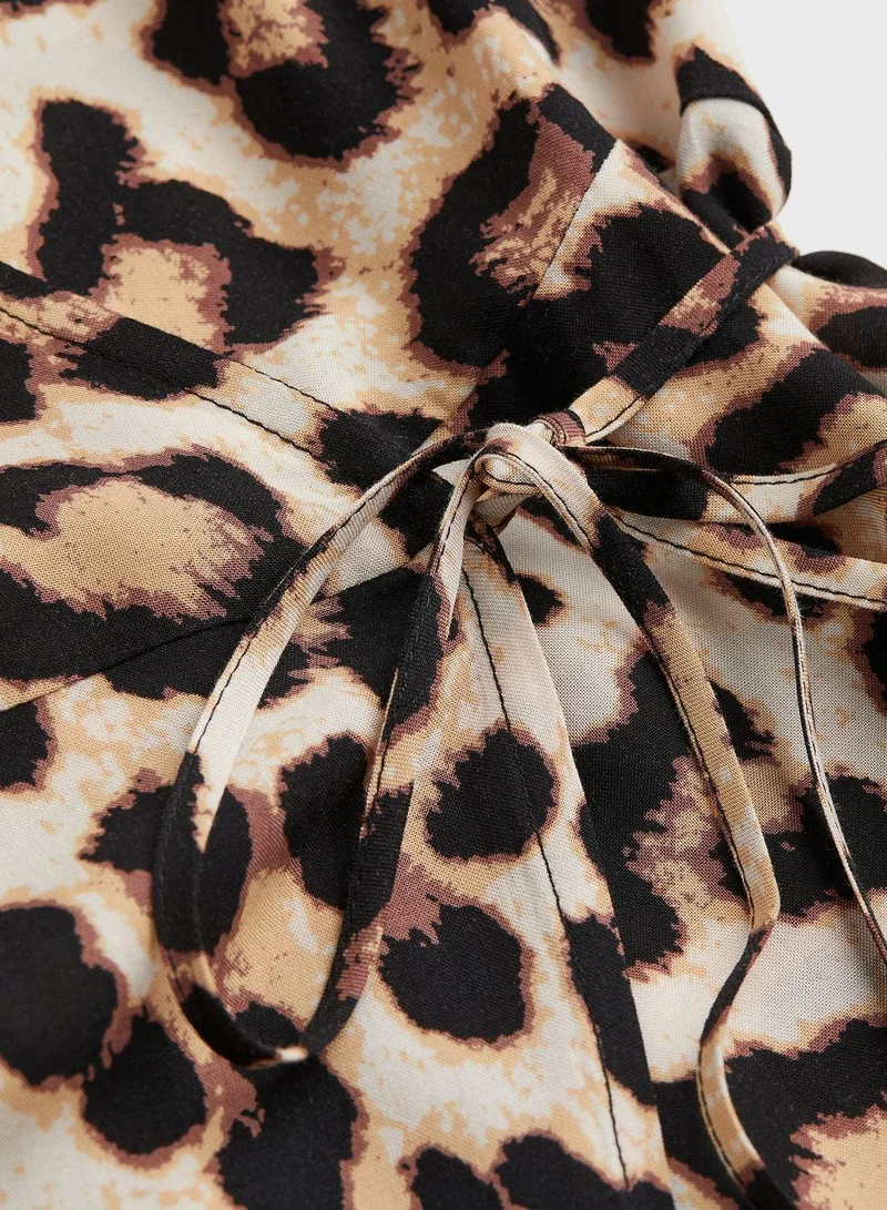H&M Leopard Print Dress