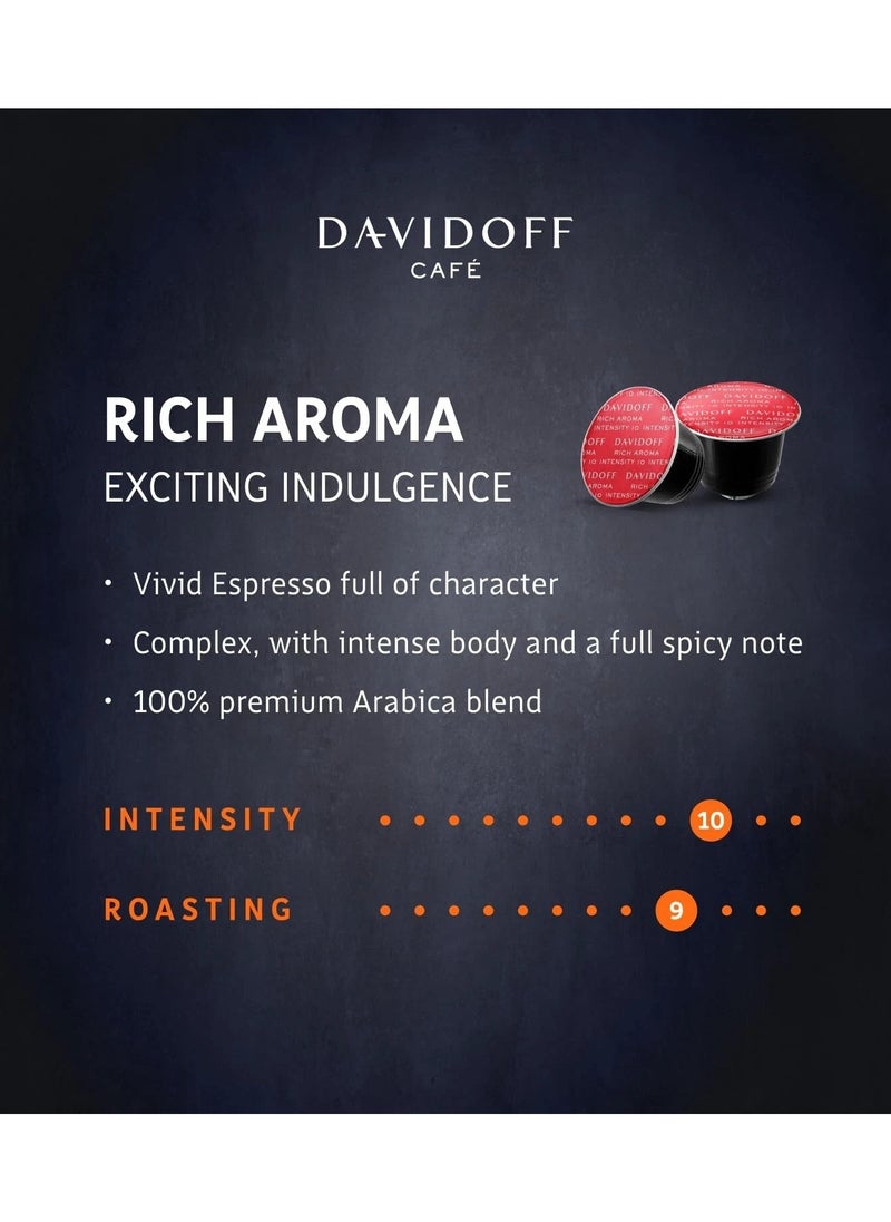 Davidoff DAVIDOFF RICH AROMA Espresso Coffee Capsules 2 packs (20 capsules)  - Image 3