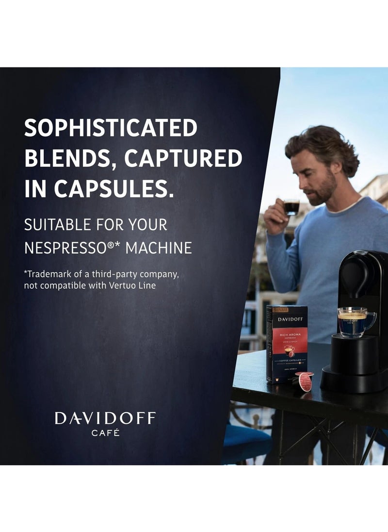 Davidoff DAVIDOFF RICH AROMA Espresso Coffee Capsules 2 packs (20 capsules)  - Image 4