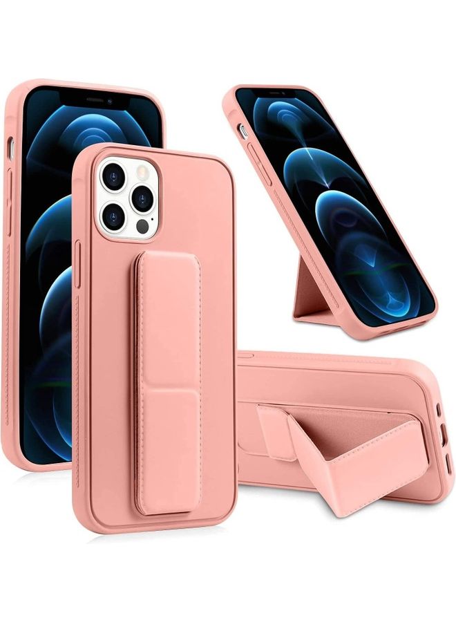 ICS Apple iPhone 12 Pro Max Case with Magnetic Stand u0026 Holder Pink - Image 1