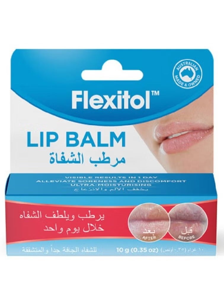 FLEXITOL LIP BALM 10 GRAM