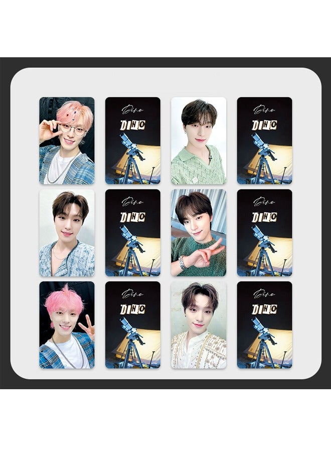 NIBEMINENT 6 Pieces SEVENTEEN Photo Cards - Image 1