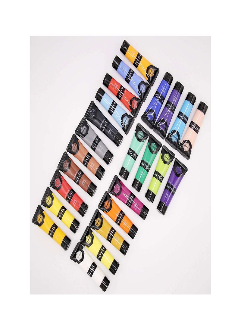 Keep Smiling Acrylic 24 Tubes 30Ml Keep Smiling  - Image 2