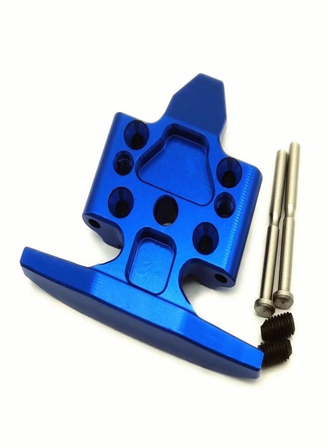 EPTNNASO Aluminum Front Bumper and Chassis Skide Plate Blue for Losi Mini-T 2.0 Mini-B LOS214010 - Image 1