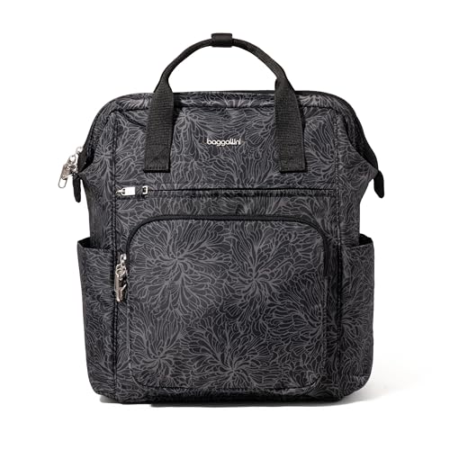 Baggallini Securtex Anti-Theft Windsor Backpack for Travel, Work & College, RFID & Locking Zipper, Up to 16" Laptop - Image 1