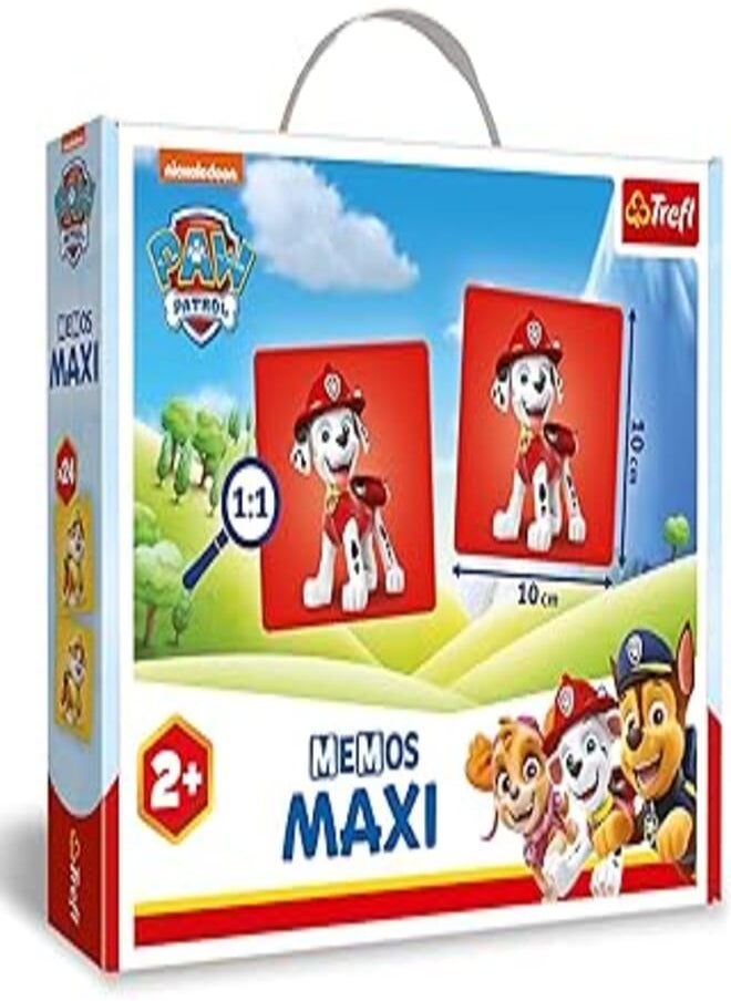 Trefl Trefl GAME - Memos Maxi Paw Patrol 2264 